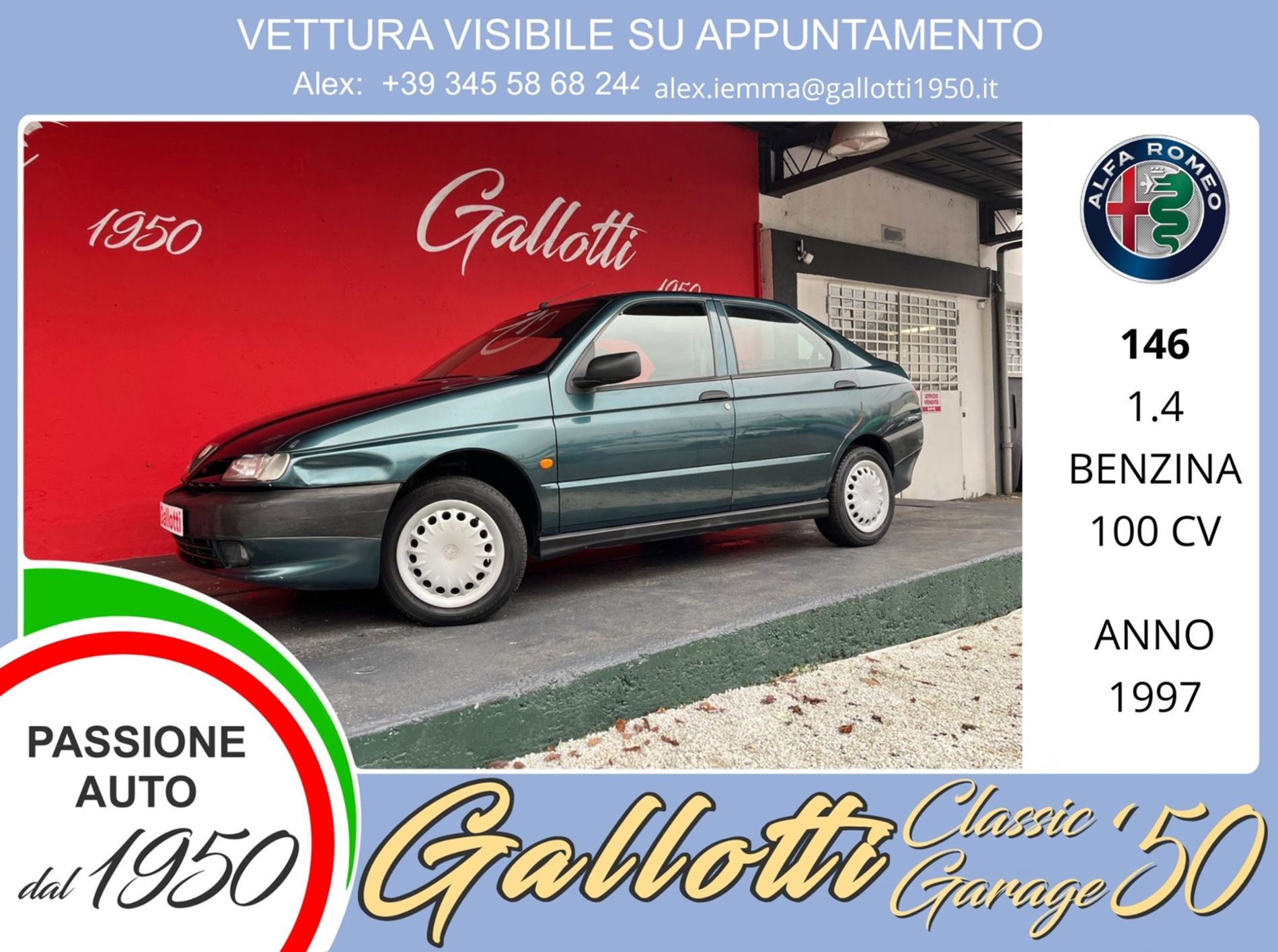 1.4i 16V Twin Spark cat - Gallotti Auto